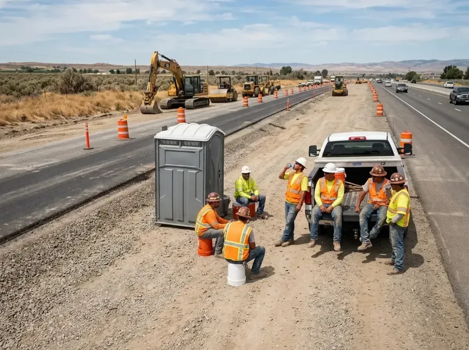 highway-road-construction-crew-007 — frequently asked questions, Porta Potty and Restroom Rentals in Clovis, NM